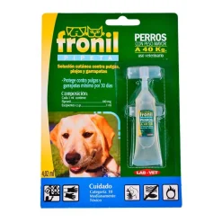 Fronil Perro Mayor a 40 kg | Farmacia Animales y Mascotas | Tierragro Colombia