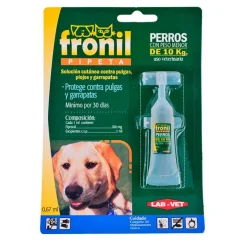 Fronil Perro Menor a 10 kg | Farmacia Animales y Mascotas | Tierragro Colombia