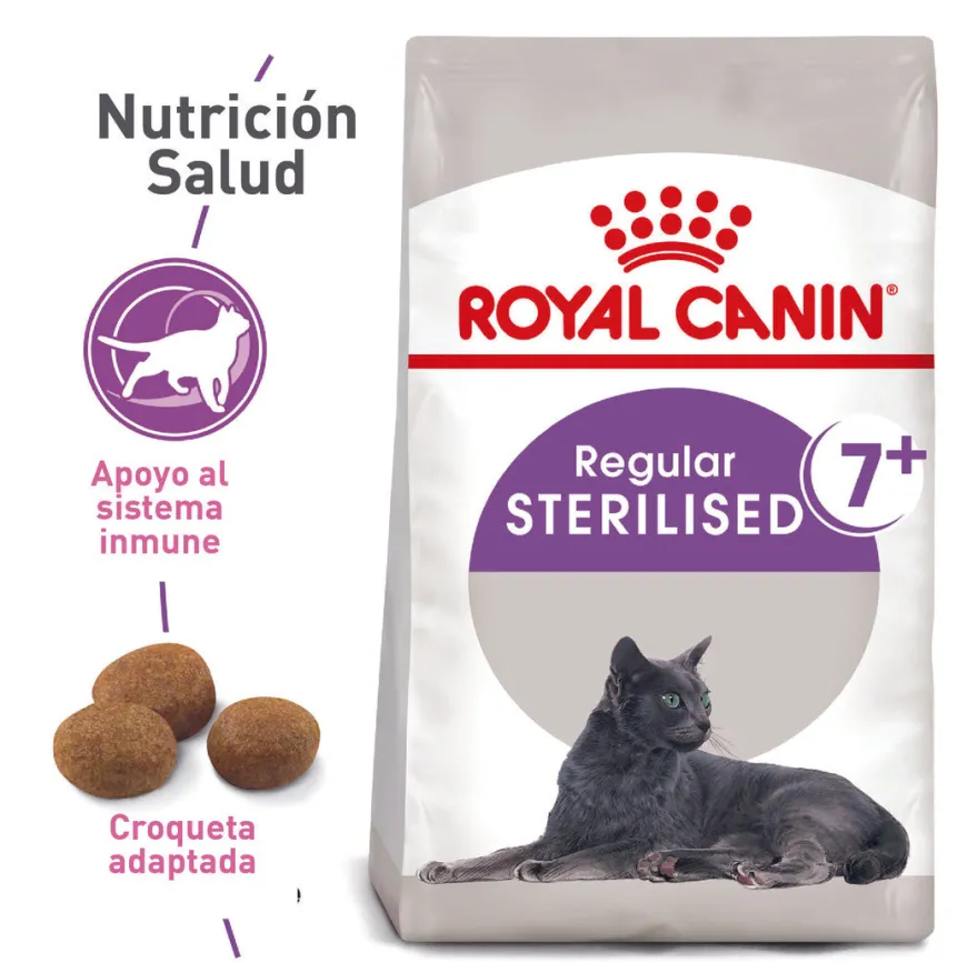 Gato Esterilizado 7+ Royal Canin 1.5 Kg
