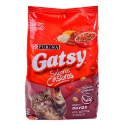 Gatsy carne, arroz y maíz x 500 gr | Nutrición Mascotas y Animales | Tierragro Colombia