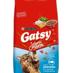 Gatsy pescado, arroz y espinaca x 500 gr | Nutrición Mascotas y Animales | Tierragro Colombia