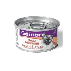 Gemon Mousse Adult Salmon/Chicken 85 Gr
