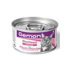 Gemon Mousse Sterilised Chicken 85 Gr