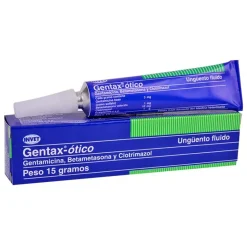 Gentax-Otico 15 gr | Farmacia Animales y Mascotas | Tierragro Colombia