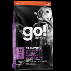 Go! Carnivore Receta De Pollo. Pavo Y Pato Para Perros Senior 1.6Kg
