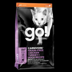 Go! Carnivore Receta De Pollo. Pavo Y Pato Para Gatos 1.4Kg