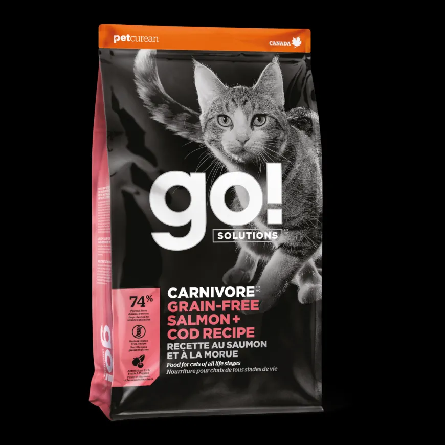 Go! Carnivore Receta De Salmón Y Bacalao Para Gatos 1.4Kg