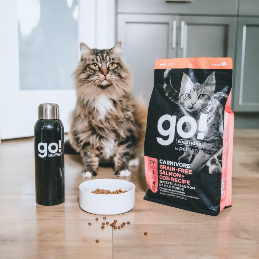 Go! Carnivore Receta De Salmón Y Bacalao Para Gatos 1.4Kg