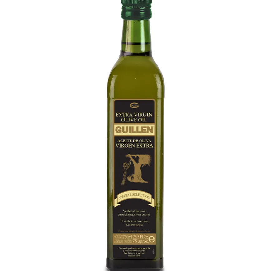 Guillen Aceite De Oliva Puro Extra Virgen 750ml Cocina Saludable