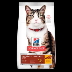 Hill's Hairball Control Gato Adulto 3.2 kg para bolas de pelo