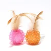 Juguete combo mix para gatos Bolas con plumas irresistibles