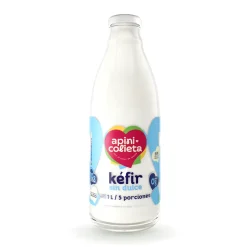 kéfir natural sin dulce x 1000 ml sin azúcar y con probióticos