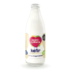 kéfir tradicional x 1000 ml con probióticos naturales.