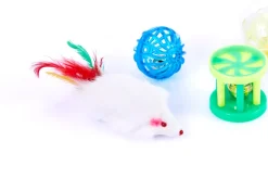 Kit Juguete Gato x 5 Unds Petoys