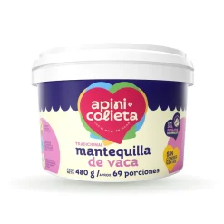 mantequilla con sal del himalaya x 480 g artesanal y natural