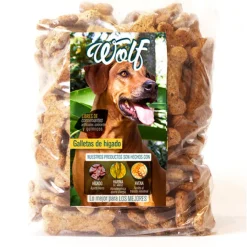 Maxigalletas Hígado Wolf | Nutrición Mascotas y Animales | Tierragro Colombia
