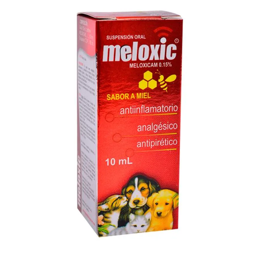 Meloxic Oral Gotas 10 ml | Farmacia Animales y Mascotas | Tierragro Colombia
