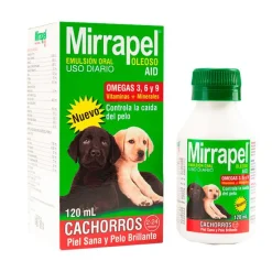 Mirrapel Cachorros x 120 ml | Farmacia Animales y Mascotas | Tierragro Colombia
