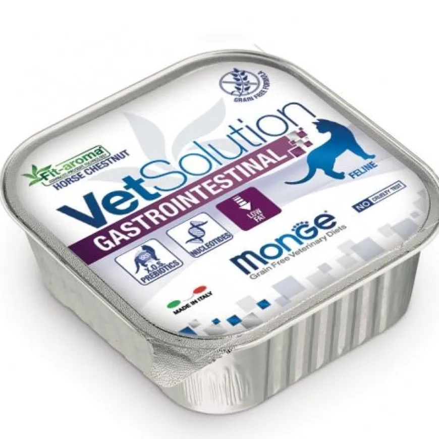 Monge cat vet sol gastointetinal x 100 | Compra Online en Tierragro.