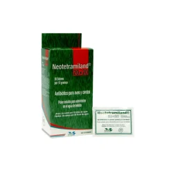 Neotetramiland 10 g antibiótico para aves y cerdos