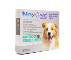 NexGard 10 a 25 kg Solución Efectiva Contra Pulgas y Garrapatas