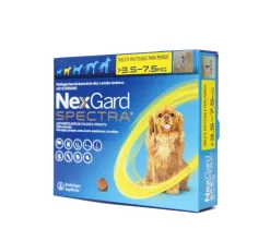 Nexgard Spectra S 3.5-7 Kg Protección contra Pulgas y Parásitos