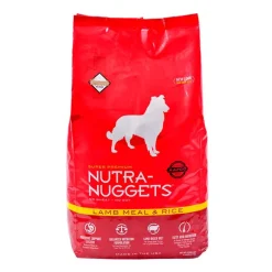 Nutra Nuggets Cordero y Arroz x 3 kg | Nutrición Mascotas y Animales | Tierragro Colombia