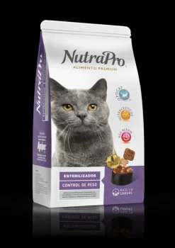 Nutrapro Gatos Adultos Esterilizados/Control Peso