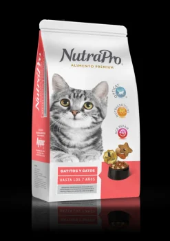 Nutrapro Gatos y Gaticos Hasta 7 Años
