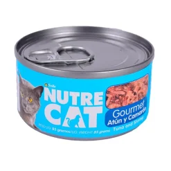 Nutrecat Gourmet Atún Camarón x 85 gr | Nutrición Mascotas y Animales | Tierragro Colombia