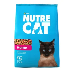 Nutrecat Home x 8 kg | Nutrición Mascotas y Animales | Tierragro Colombia