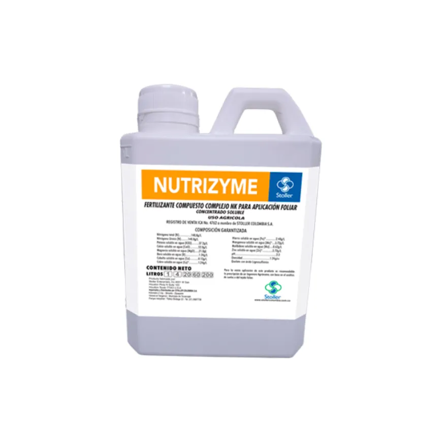 Nutrizyme Nutrición y Balance Hormonal Total para tus Cultivos