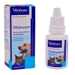Oftalmosyn Solución Otico 10 ml | Farmacia Animales y Mascotas | Tierragro Colombia