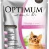 Optimum Gato Cachorro Pouch Pollo x 85 Gr