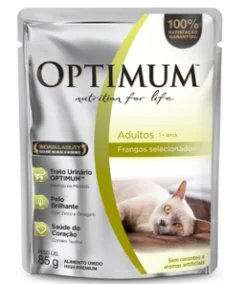 Optimum Gato Pouch Adulto Pollo x 85G