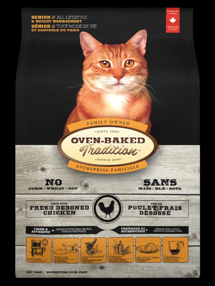 Oven Baked Tradition- Alimento De Pollo Control De Peso Para Gato Adul