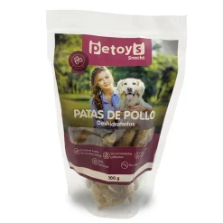 Patas naturales de pollo para perro Snack Seco y delicioso para perros