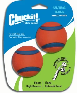 Pelota Ultra x 2 unidades Rebote alto y flotante para perros