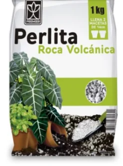 Perlita Natural x 1 Kg Mejora la Aireación del Suelo para tus Plantas