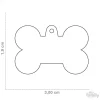 Placa para mascotas - Hueso pequeño BASIC | Accesorios Mascotas | Tierragro Colombia