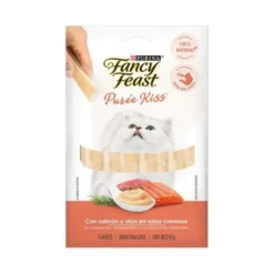 Purée Kiss Con Atún Y Salmón En Salsa Cremosa