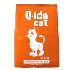 Q-Ida Cat x 8 kg | Nutrición Mascotas y Animales | Tierragro Colombia