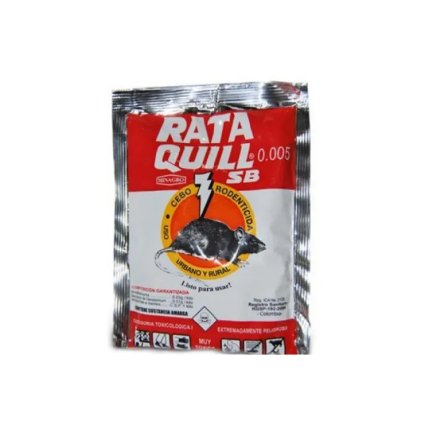 Rataquill SB Pellets 10 g raticida eficaz en sobre