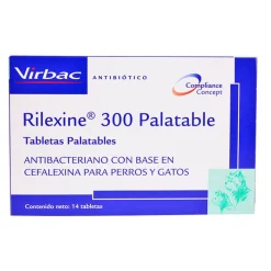 Rilexine 300 Palatable | Farmacia Animales y Mascotas | Tierragro Colombia