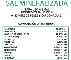 SALCRÍA 365 7% - 40 Kg | Nutrición Mascotas y Animales | Tierragro Colombia