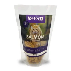 Salmón Deshidratado Natural. Snack saludable para perros y gatos