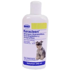 Shampoo Keracleen x 240 ml | Farmacia Animales y Mascotas | Tierragro Colombia