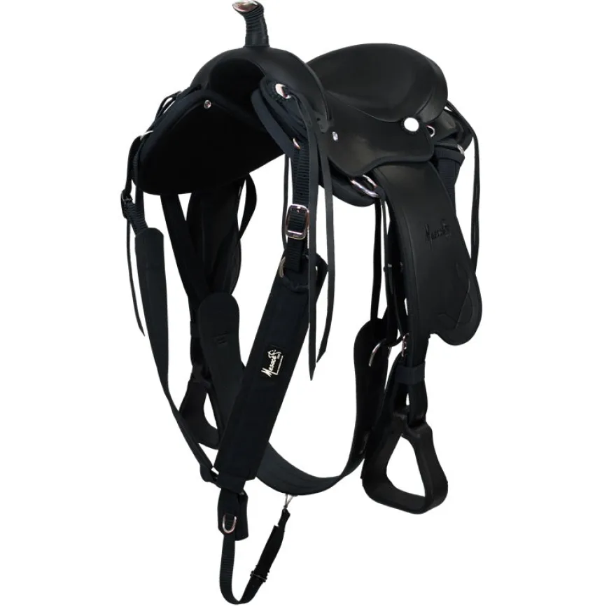 Silla Indiana Cabalgata Mesace Montura Liviana y Resistente TIERRAGRO