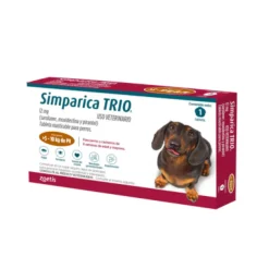 Simparica Trio 5-10 Kg Marrón x 1 Tab