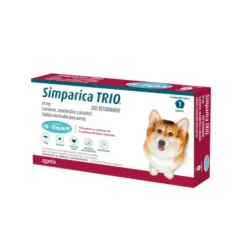 Simparica Trio x 1Tab 10-20Kg Azul